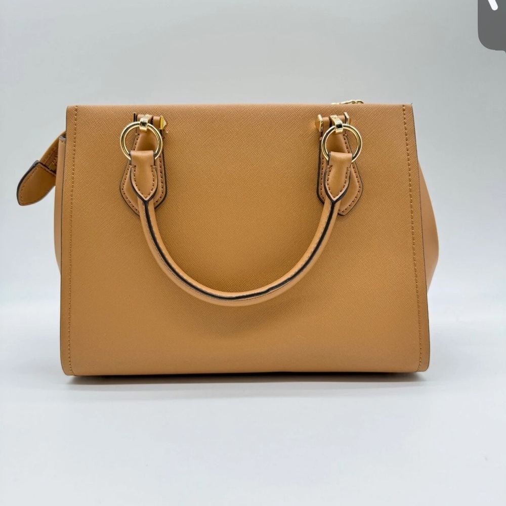 Michael Kors🍀Marilyn Medium Saffiano Leather Satchel Bag - Excellent condition - Picture 7 of 8